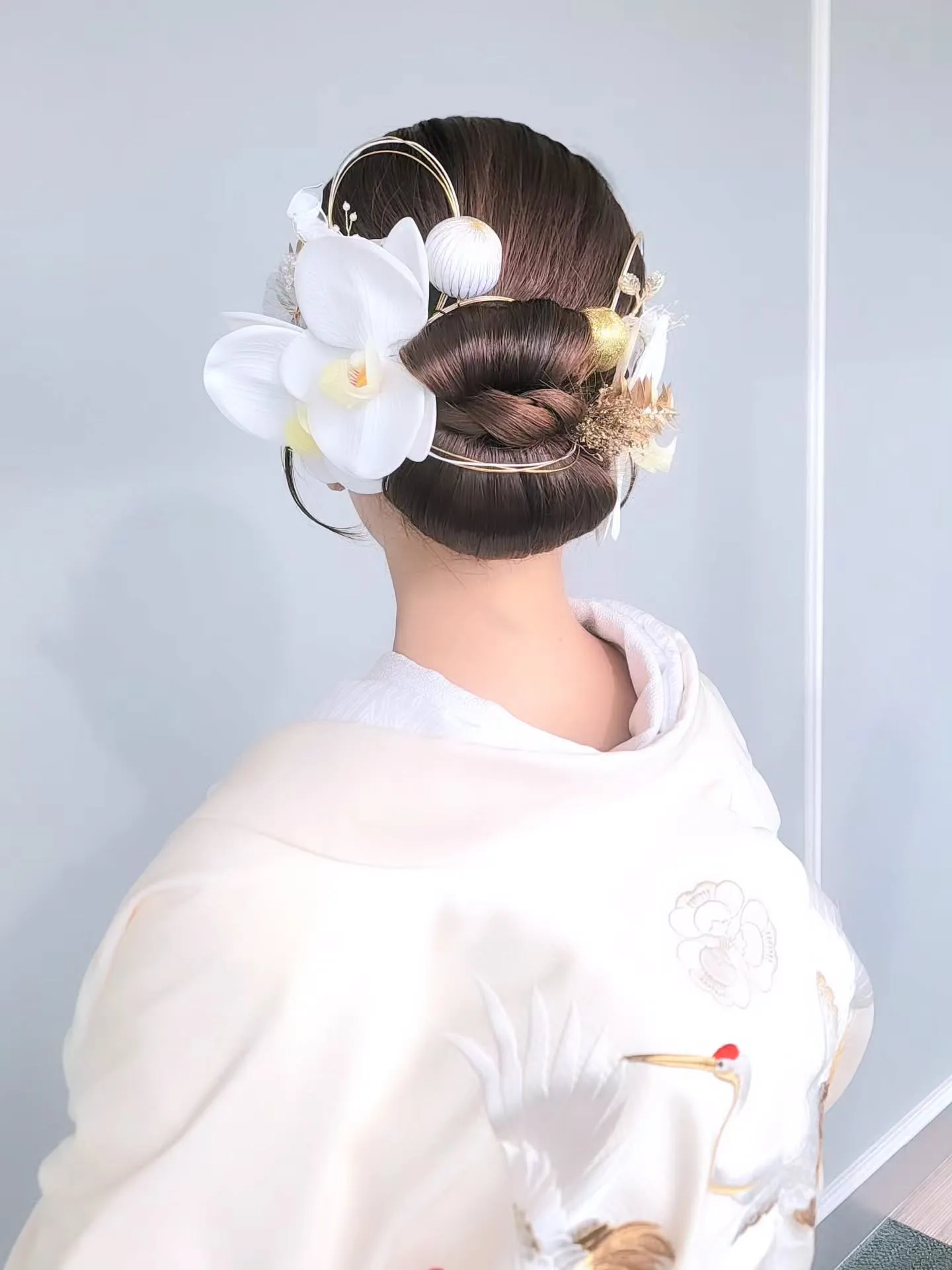 ウエディングドレスからお色直しで白無垢でした👘