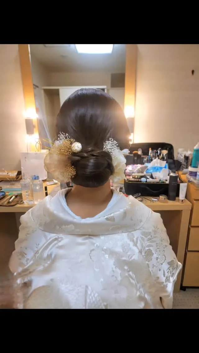 日本の美しい文化がみられる神前式でし✨